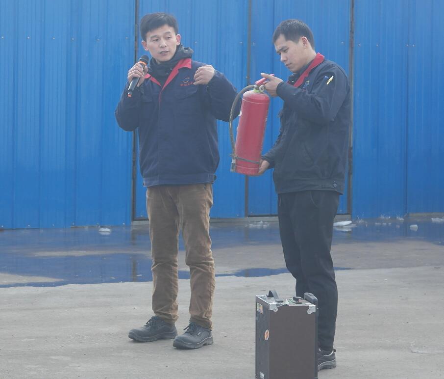 双正leyu·乐鱼（中国）体育官方网站消防演习讲解